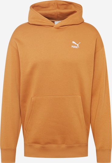 PUMA Sweatshirt 'Classics' in cognac / weiß, Produktansicht