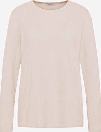 CECIL Pullover in L in hellbeige, Produktansicht