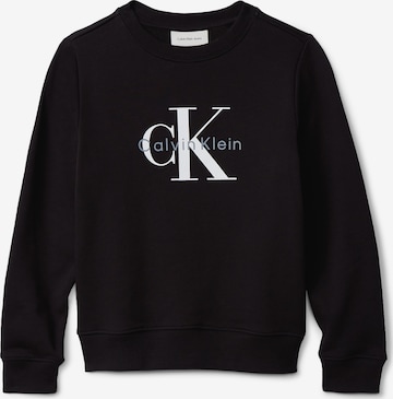Calvin Klein Jeans Sweatshirt i svart: framsida
