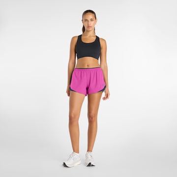 Regular Pantalon de sport 'RC Essential' new balance en rose