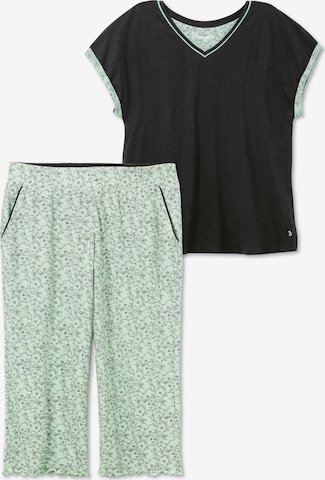 SHEEGO - Pijama em verde: frente