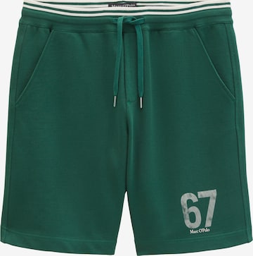 Marc O'Polo Trousers in Green: front
