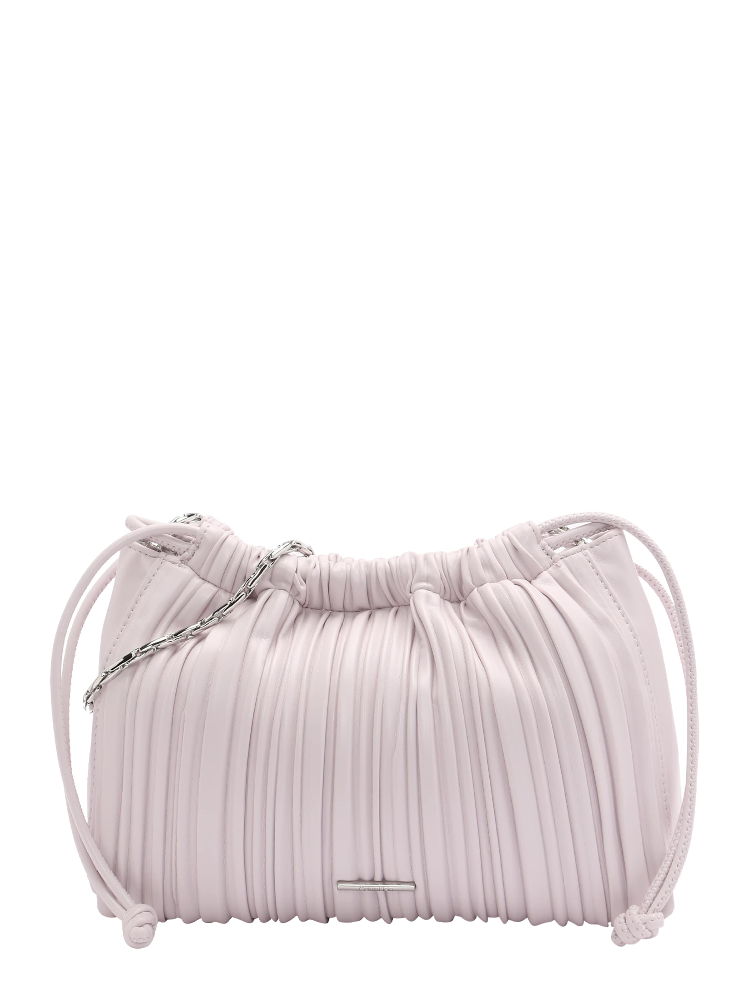 Borsa a sacco di Calvin Klein in lilla: frontale