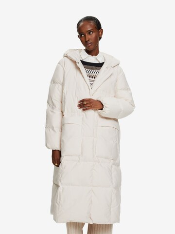 ESPRIT Winter Coat in Beige: front