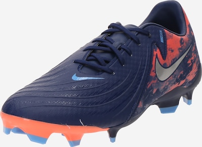 NIKE Jalkapallokengät 'Phantom GX II Academy' värissä tummansininen / oranssi / hopea, Tuotenäkymä