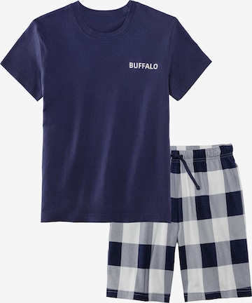 Pigiama di BUFFALO in blu: frontale