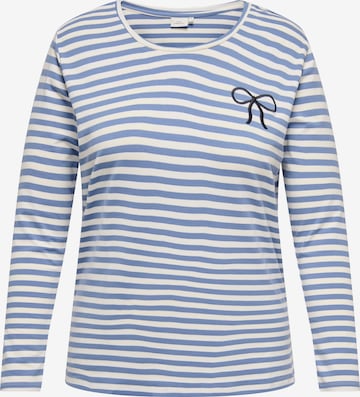 ONLY Carmakoma Shirt in Blue: front