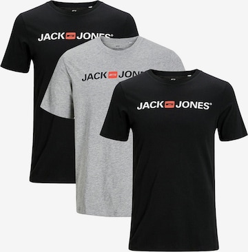 JACK & JONES Shirt 'Basic' in Schwarz: Vorderseite