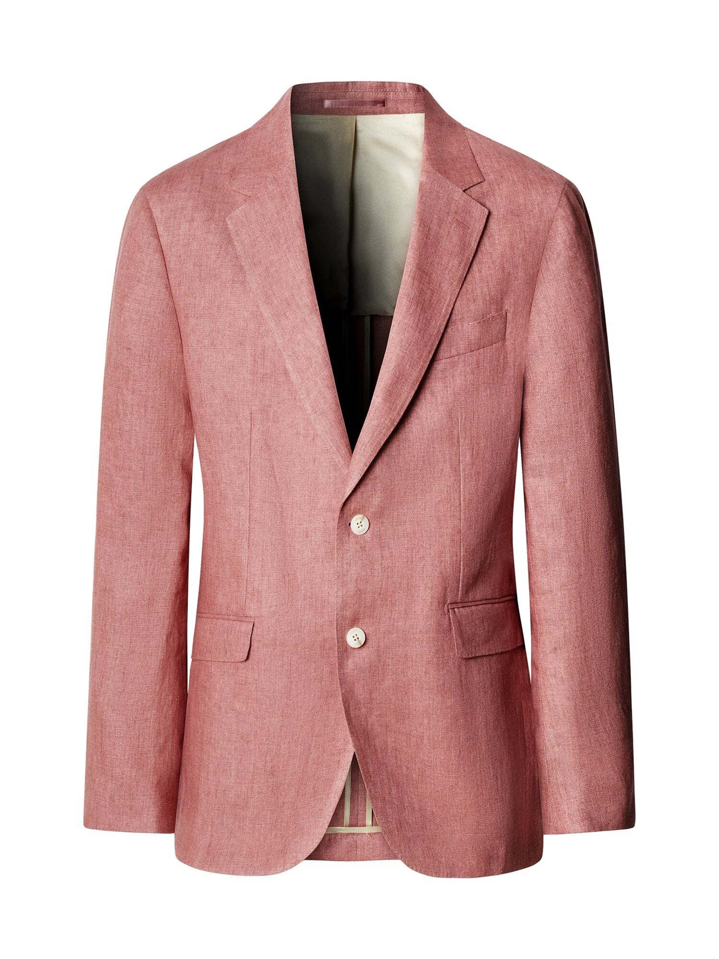 Hackett London Suit Jacket in Pink: front