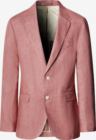 Hackett London Suit Jacket in Pink: front