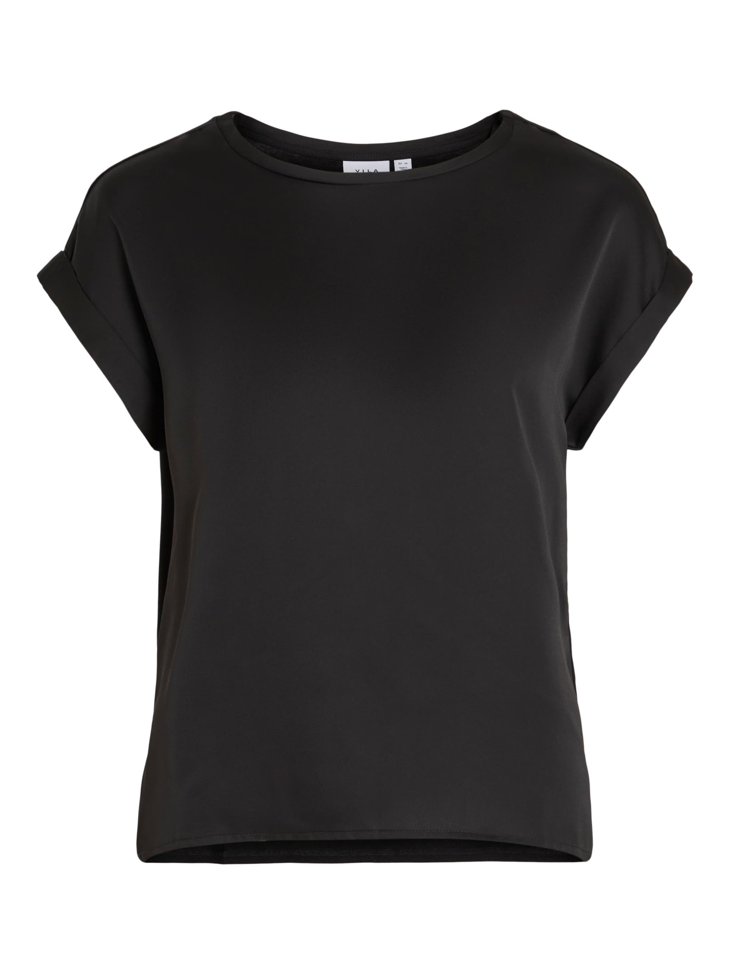 Vila Petite Shirt in Black: front