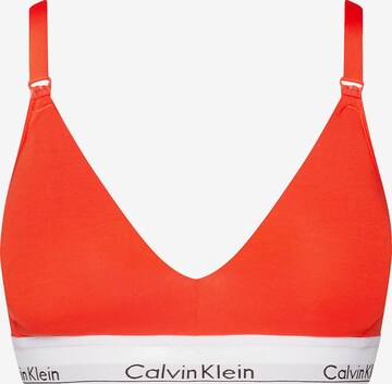 Calvin Klein Underwear Regular Nursing Bra 'Modern Cotton' in Orange: front