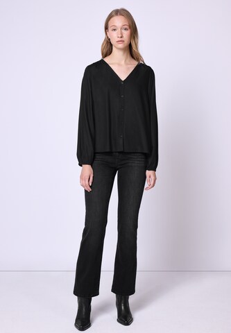 Street One Studio Bluse in Schwarz