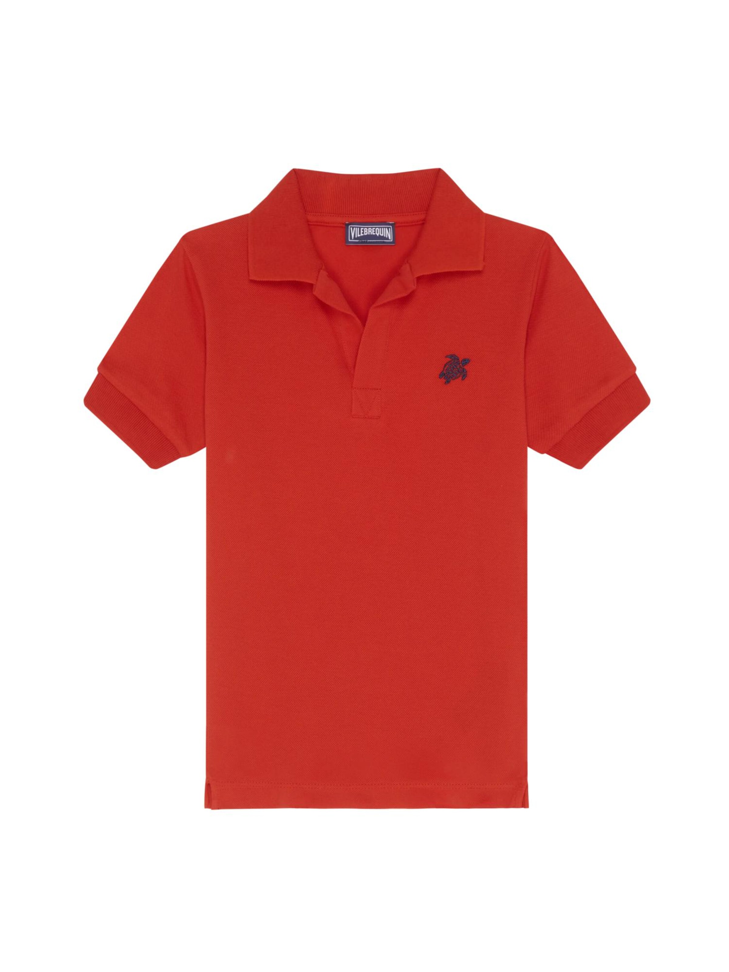 Vilebrequin - Camiseta en rojo: frente