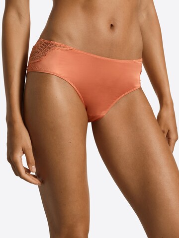Slip ' Ciri ' Hanro en orange : devant