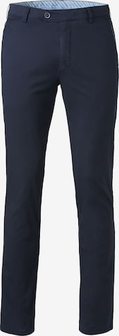 MEYER Regular Chino 'New York' in Blauw: voorkant