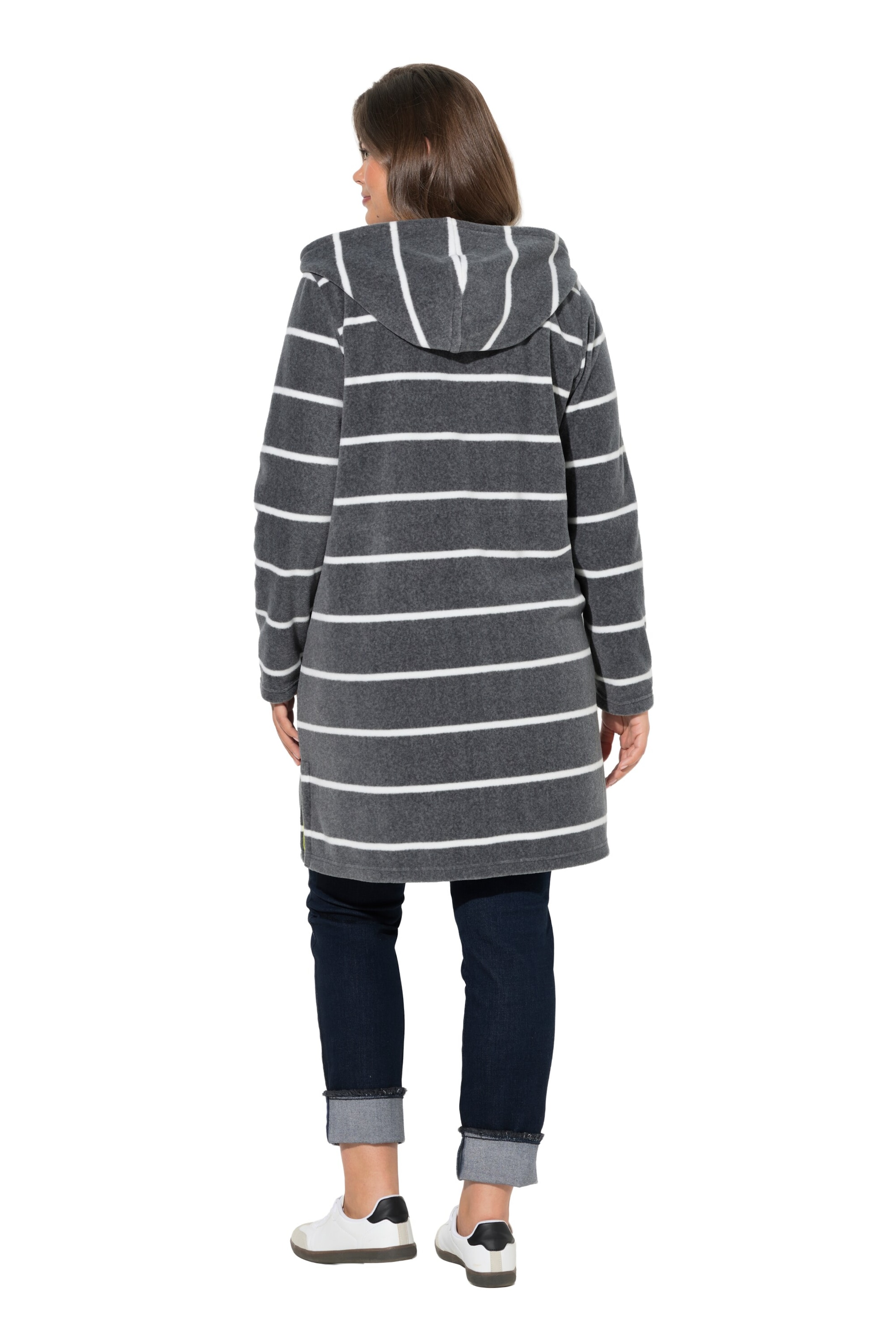 LAURASØN Fleece jas in Grijs