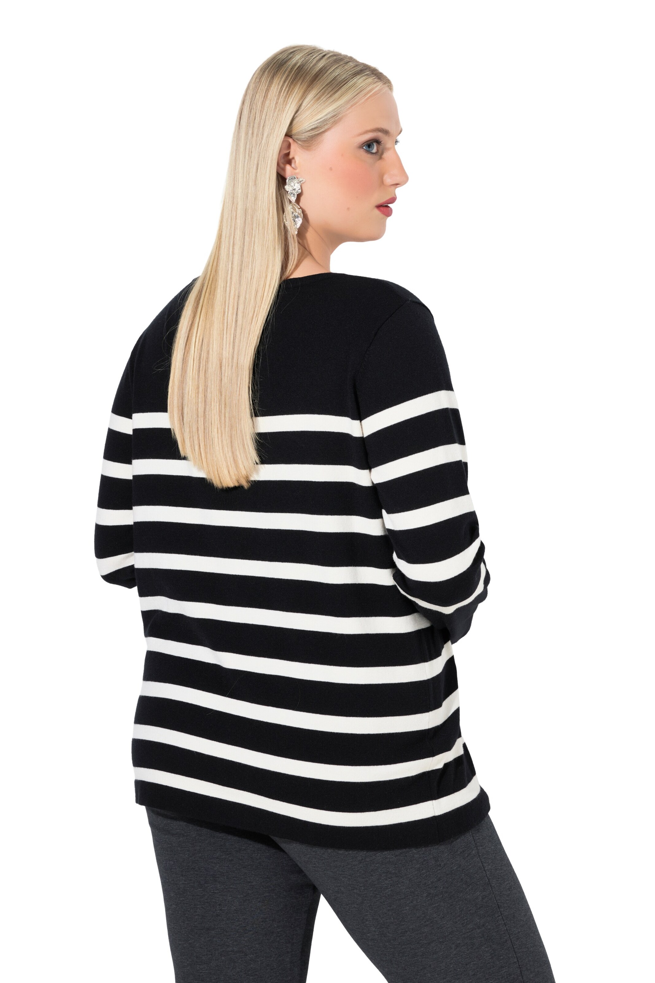 Ulla Popken Pullover in Schwarz