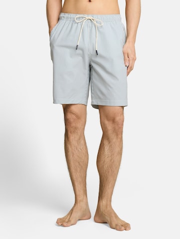 Shorts de bain TOM TAILOR en bleu : devant