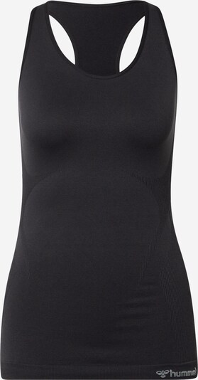 Hummel T-shirt fonctionnel 'Tif' en noir, Vue avec produit