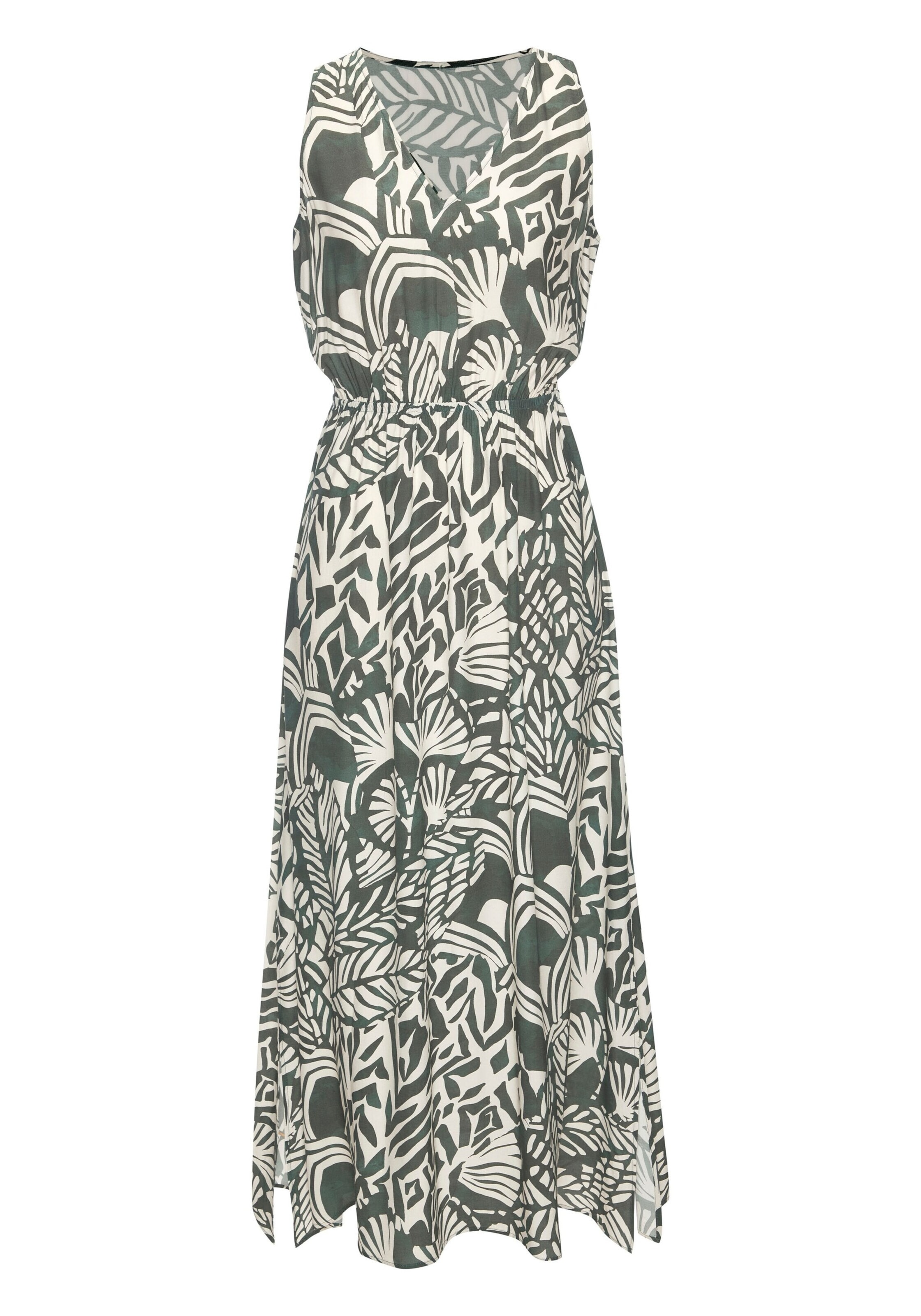 LASCANA Сарафан в Зеленый: спереди