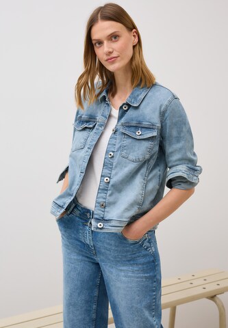CECIL Between-Season Jacket in Blue: front