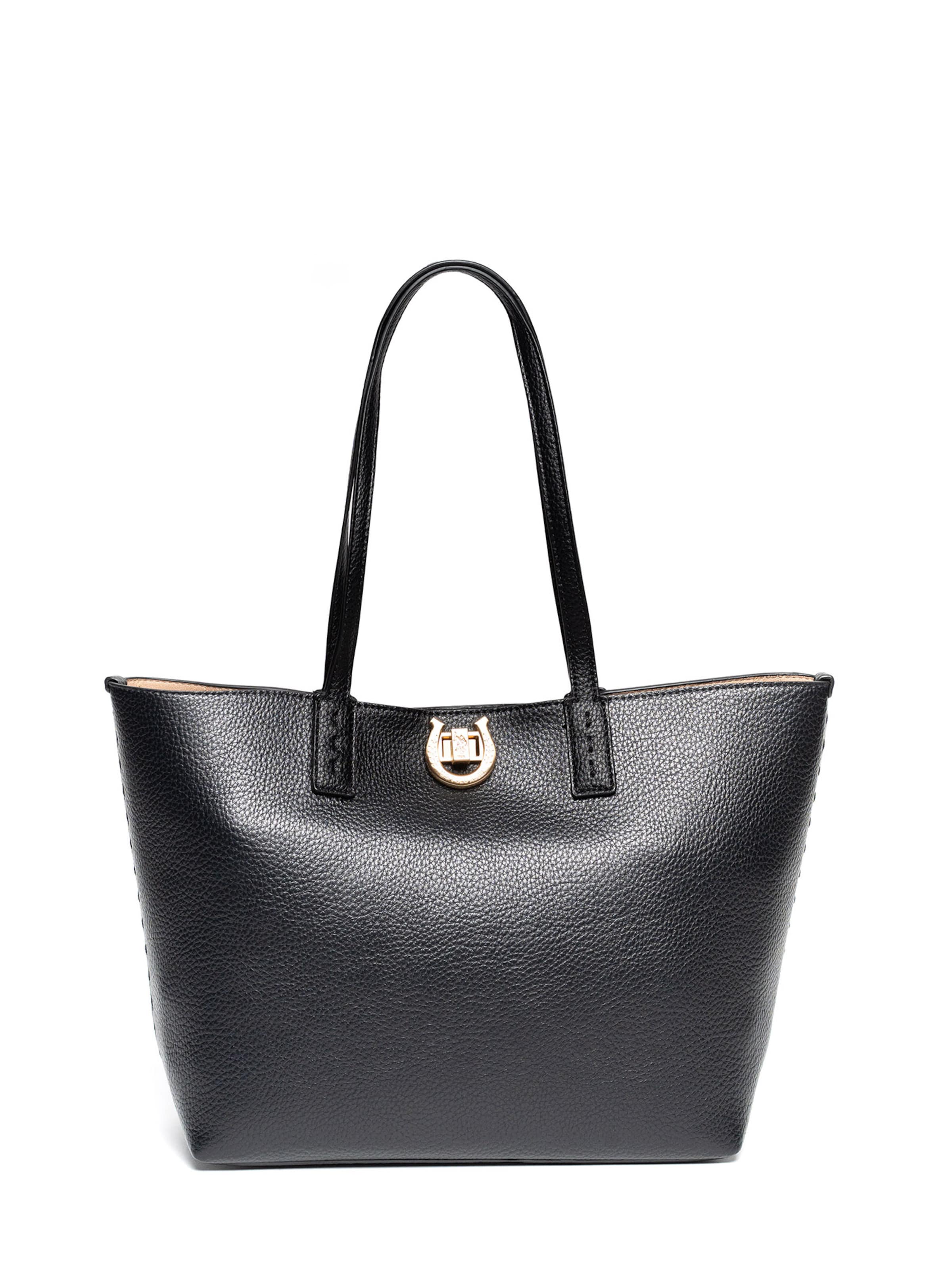 Shopper di U.S. POLO ASSN. in nero: frontale