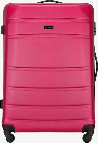 Wittchen Trolley 'Globe line' i pink: forside