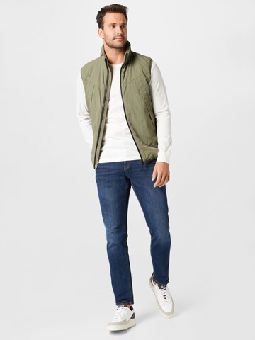 TOM TAILOR DENIM Bodywarmer in Groen