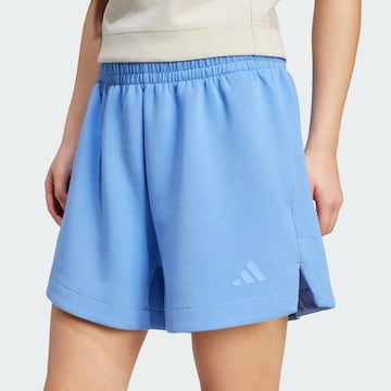 Loosefit Pantalon de sport 'All Szn' ADIDAS SPORTSWEAR en bleu