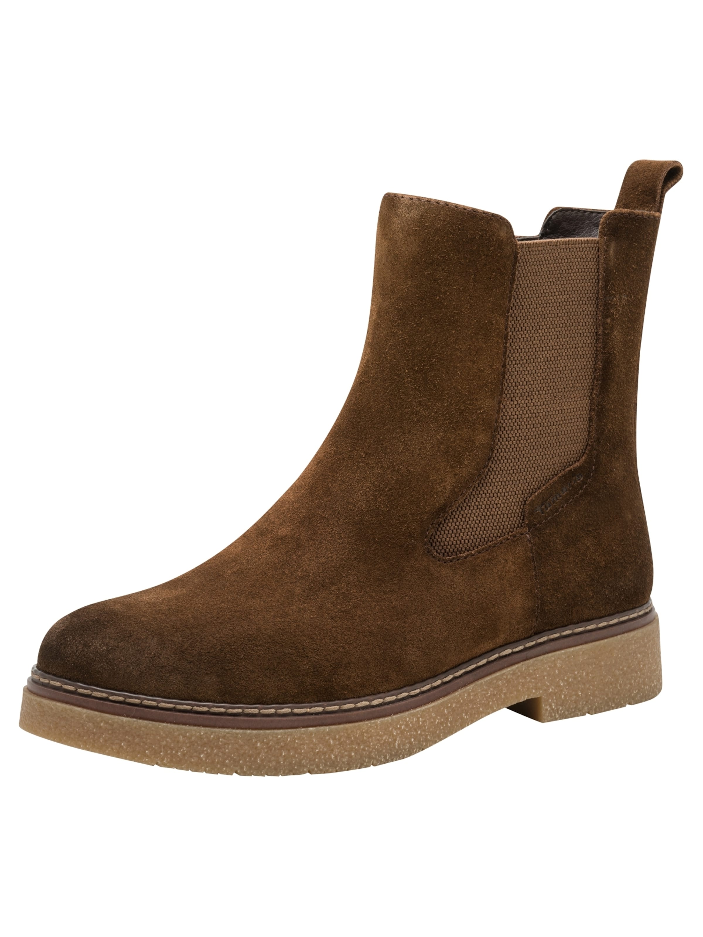 Chelsea Boots Tamaris en marron : devant