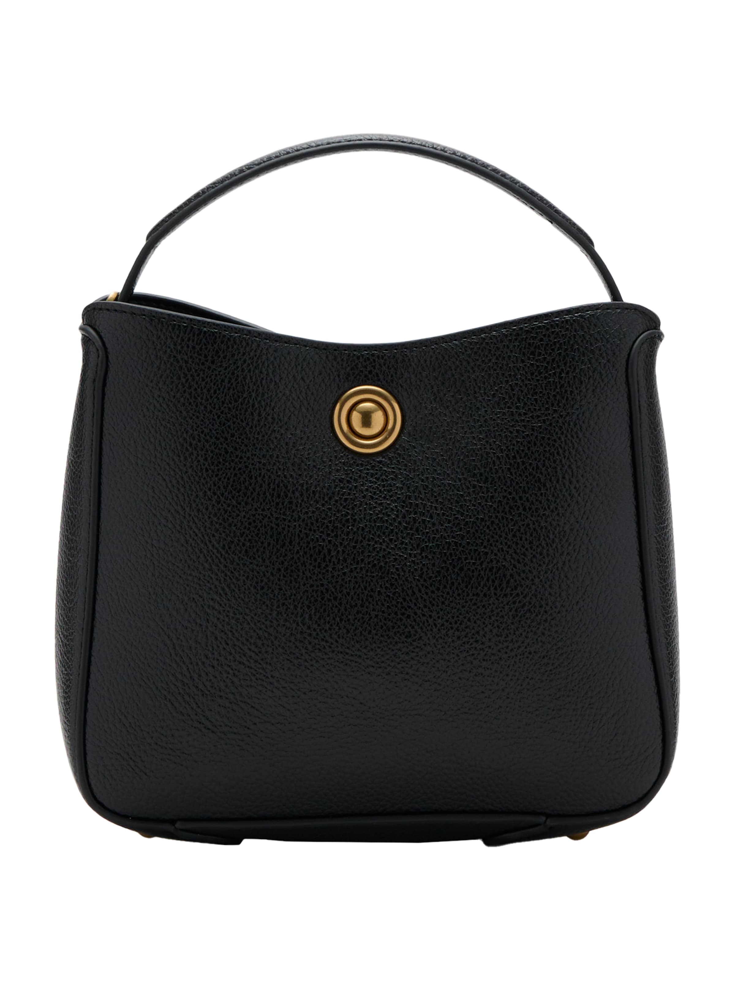 MANGO Torba na ramię &#x27;CAUDE&#x27; w kolorze czarny: przód