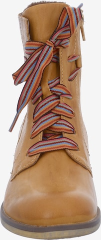 JOSEF SEIBEL Lace-Up Ankle Boots in Brown