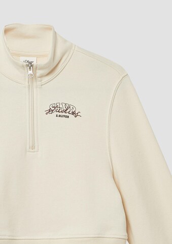 Sweat-shirt s.Oliver en beige
