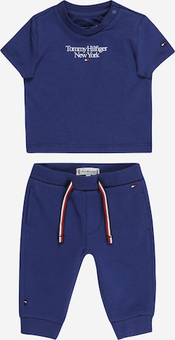 Set de la TOMMY HILFIGER pe albastru: față