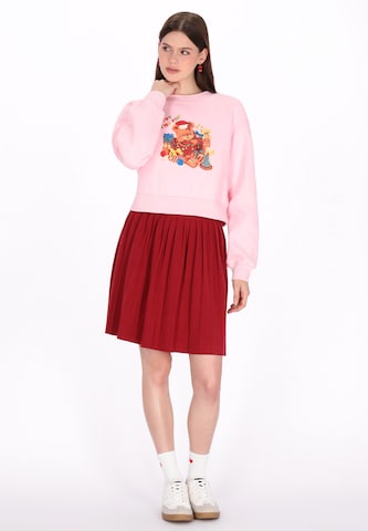 Sweat-shirt 'Pop' MYMO en rose