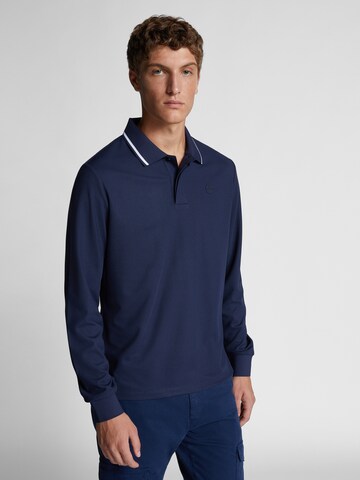 T-Shirt 'Coolmax® Piqué-Poloshirt' North Sails en bleu : devant