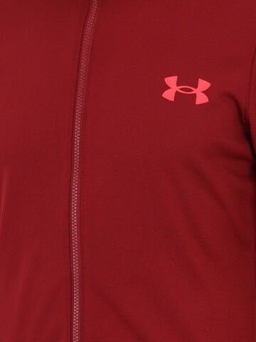 UNDER ARMOUR Regular Tracksuit 'Emea' in Red