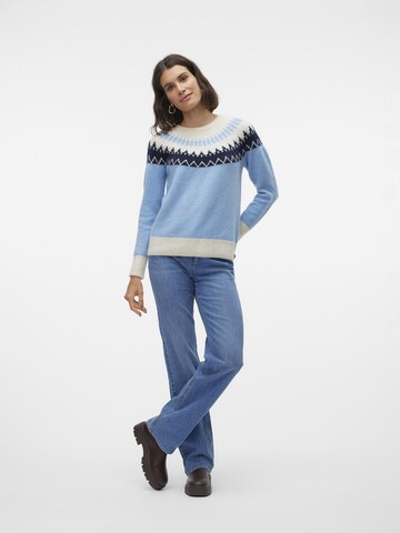 VERO MODA Trui 'SIMONE' in Blauw