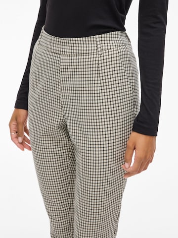 VILA - Slimfit Pantalón en beige