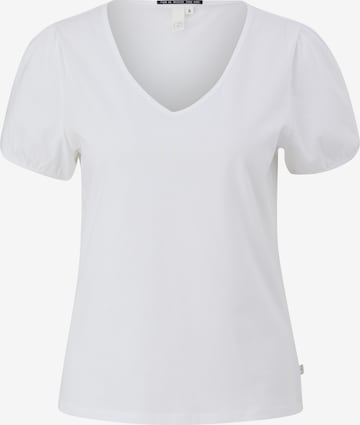 QS Shirt in White: front