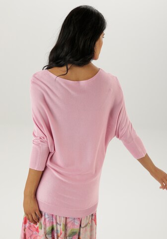 Aniston SELECTED Pullover in Pink