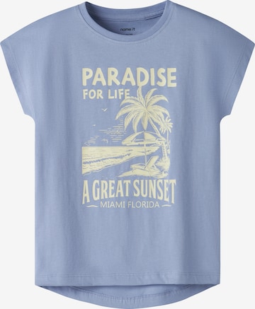 NAME IT T-Shirt 'NKFVIOLET' in Lila: Vorderseite