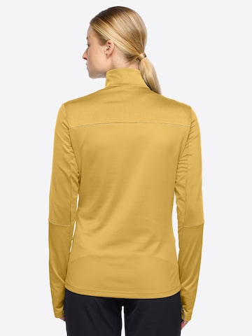 VAUDE Sports sweater in Yellow