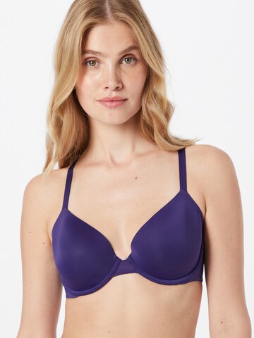 Calvin Klein Underwear - Soutien de tecido Soutien em roxo: frente