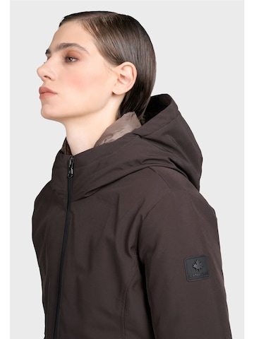 Canadian Classics Zimní parka ' YORKTON ' – hnědá: boční strana