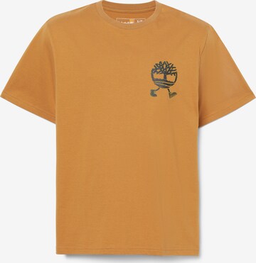 TIMBERLAND T-Shirt '6A92' in Orange: predná strana