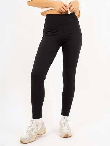 NOORLYS Skinny Leggings 'BEEN' in Black: front