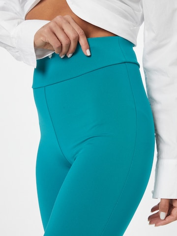 Urban Classics Flared Leggings in Green