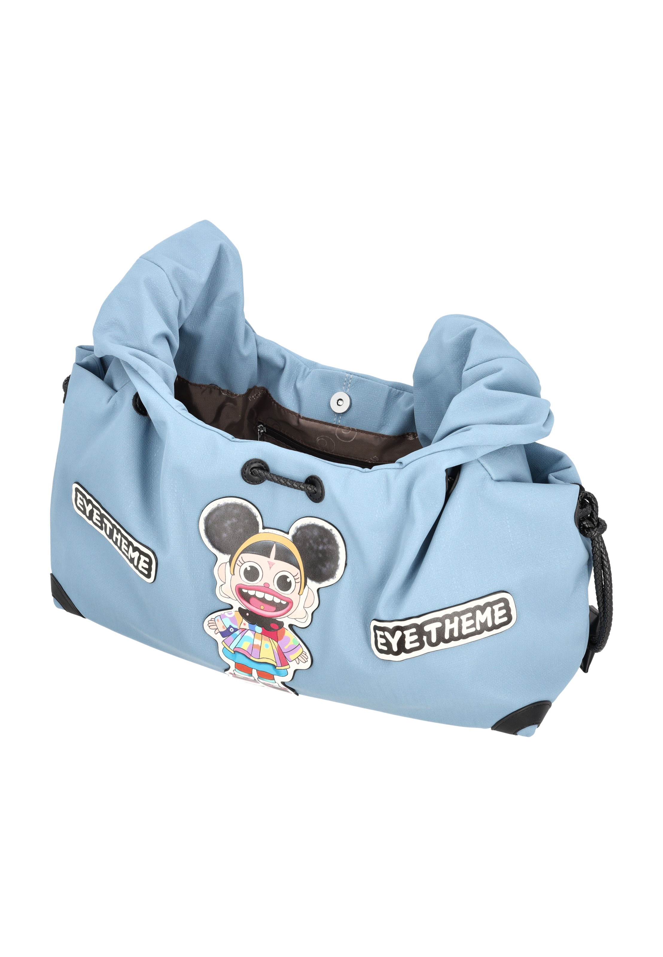 myMo Pop - Bolso de hombro 'Eyetheme' en azul